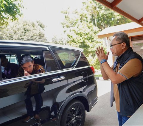 Zulfikli Hasan Pajang Foto Momen Bertemu Gibran Rakabuming: 'Bismillah Mas Wali'