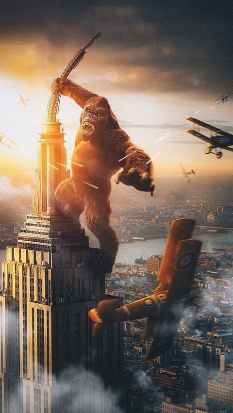 King Kong | Gorilla wallpaper, Gorillas art, Monkey art