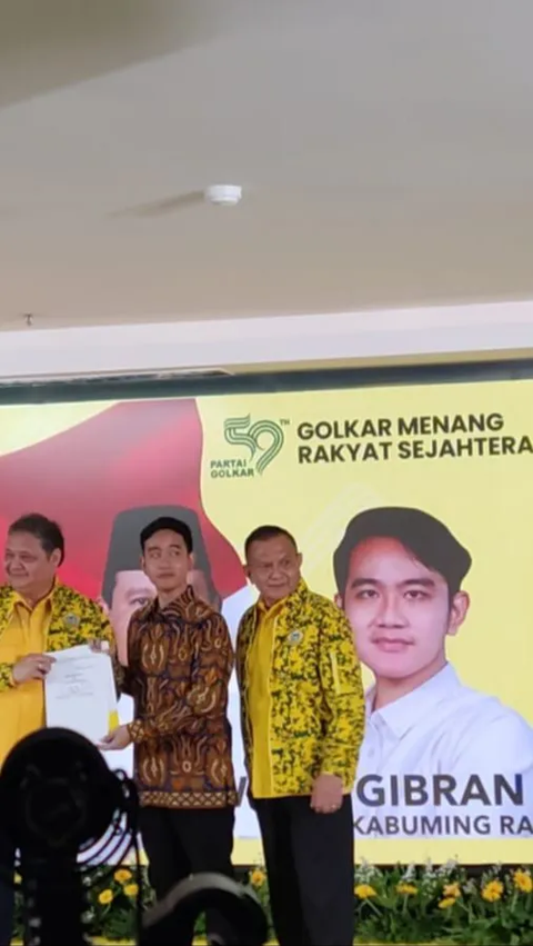 Diusung Jadi Cawapres, Gibran akan Bahas Mandat Rapimnas Golkar dengan Prabowo