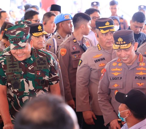 Tegas, Panglima TNI dan Kapolri Kompak beri Arahan Agar Pemilu 2024 Aman dan Damai