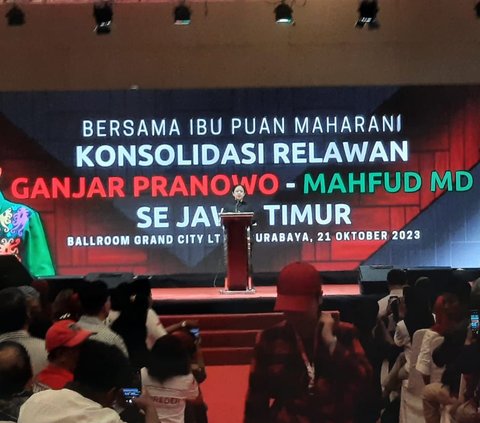 Puan Maharani: Target Suara Ganjar-Mahfud MD di Jatim di Atas 60 Persen