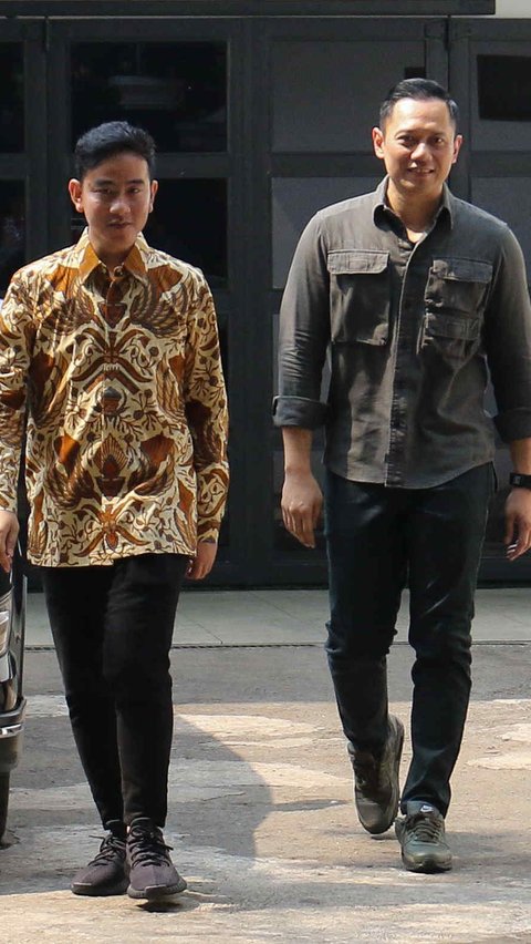 FOTO: Gibran dan AHY Kompak Bungkam Usai Gelar Pertemuan Tertutup