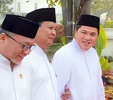 Erick Thohir Uploads Photo of Prabowo and Zulhas, Writes Caption 