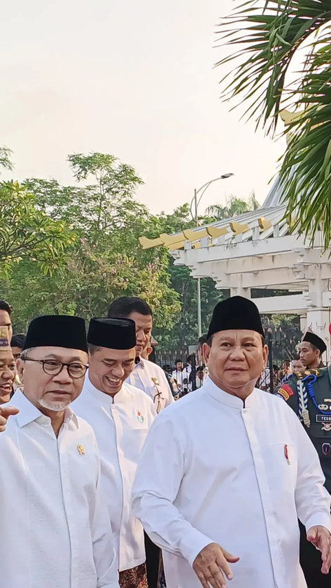 Prabowo Pantun 'Cikini ke Gondangdia' Usai Dipasangkan dengan Gibran di Rapimnas Golkar