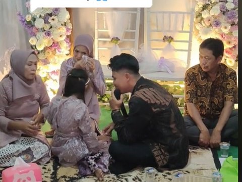 Viral Momen Seorang Anak Menangis saat Ada Pria Minta Izin Menikahi Ibunya, Warganet Ikut Terharu