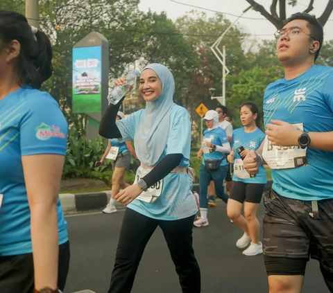 FOTO: Penampakan 10.000 Peserta Ramaikan Jakarta Marathon 2023