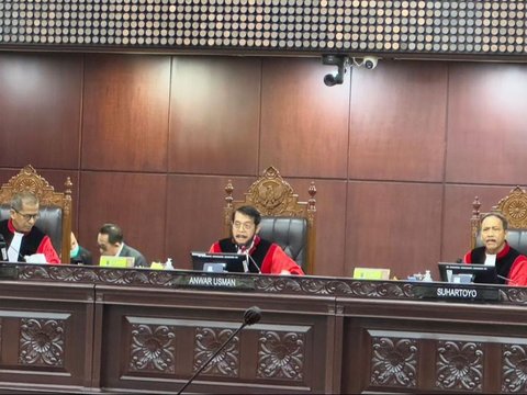 Applicant's Interruption Touches Gibran, Anwar Usman's Nephew in the Verdict Hearing, Chairman of the Constitutional Court: Listen to the Verdict First
