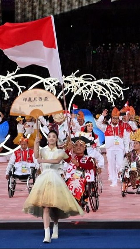 Asian Para Games 2022 Hangzhou Resmi Dibuka, Kontingen Indonesia Pamerkan Kekayaan Budaya Nusantara