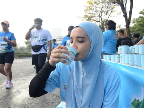 Sederet Selebriti Indonesia Rasakan Kesegaran yang Berbeda di Ajang Jakarta Marathon 2023