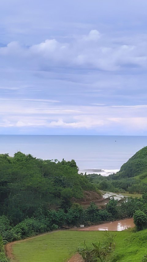 Pantai di Garut Ini Masih Jarang Diketahui, Ada Deretan Tebing yang Eksotis