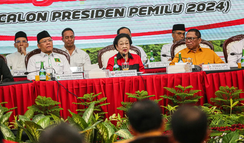5. Partai Demokrasi Indonesia (PDI) Perjuangan : Megawati Soekarnoputri
