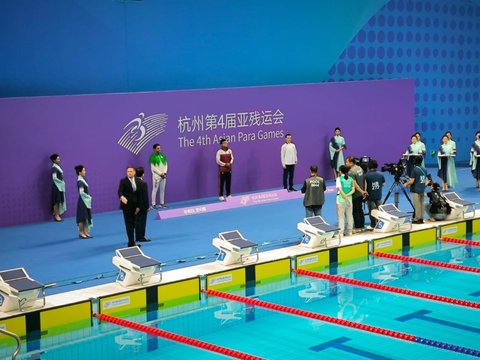 Rifky Sumbang Emas Kedua Indonesia Sekaligus Pecah Rekor Asia di Asian Para Games 2022 Hangzhou