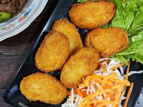 Resep Chicken Shrimp Roll Salad