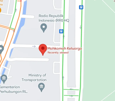 The appearance of 'Family Court' on Google Maps, Chairman of the Constitutional Court's Response