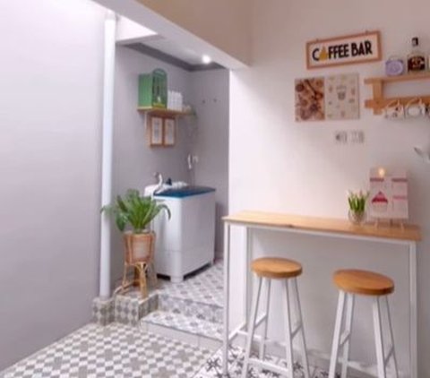 Ruang Cuci dan Tempat Nongkrong Jadi Satu, Lihat Desain Uniknya