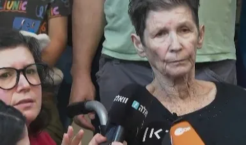 Kepada awak media, Sharone mengatakan jika ibunya mengaku dibawa ke dalam terowongan sesampainya di Gaza oleh para pejuang Palestina.