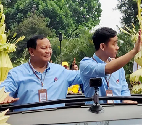 Gaya Prabowo-Gibran Daftar Pilpres 2024: Naik Rantis Maung, Diarak Ondel-Ondel dan Tabuhan Rebana