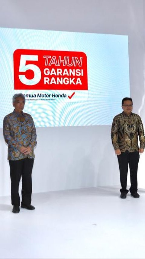 Honda Kasih Garansi Rangka 5 Tahun untuk Motor Baru