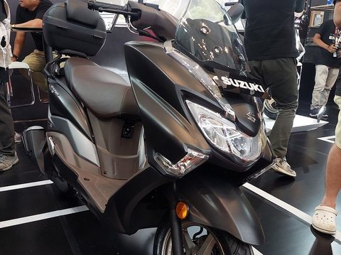 Suzuki Burgman Street 125EX meluncur di IMOS+, Harga Rp 24 Jutaan