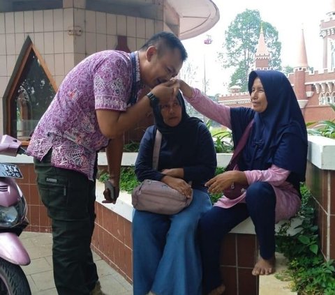 Viral Aksi Satpam Bentak dan Maki Ibu Pedagang Liar di TMII Sampai Cengkram Tas Korban, Begini Endingnya