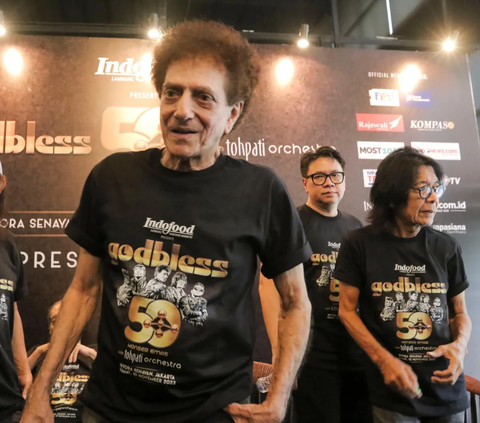 FOTO: Grup Band Legendaris God Bless Siap Kolaborasi dengan Tohpati Orchestra di Konser Emas 50 Tahun