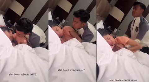 Momen Azizah Salsha Menolak Untuk Ditinggal Pratama Arhan Bekerja, Bikin Para Jomblo Baper Maksimal