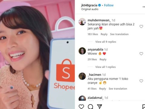 Viral JKT48 di Iklan Shopee 11.11 Big Sale dan Tuai Pujian Warganet, Ini Profil Membernya!