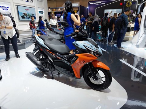 Bikin Terpana, Yamaha Aerox 155 Punya 4 Warna dan Striping Baru