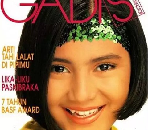 Now Becoming a Politician, Here are 8 Old Photos of Wanda Hamidah, Popular Magazine Model, Portrait at the Age of 12 without Using AI