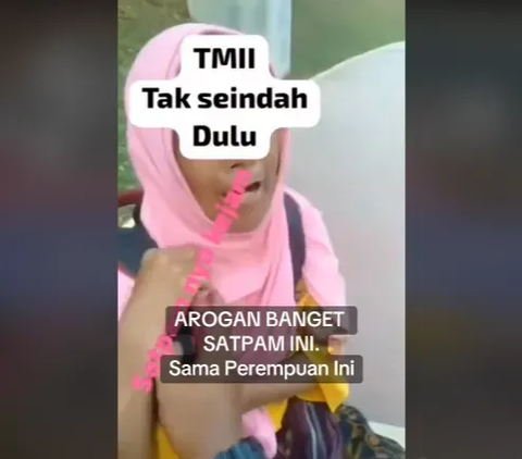 Viral Video Satpam TMII Usir dan Maki Ibu Pedagang hingga Menangis, Berujung Minta Maaf dan Dipecat