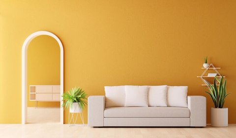 Pilihan warna kuning dari Dulux yang bagus untuk cat tembok, terutama bagian dalam rumah adalah Ginger Ale.