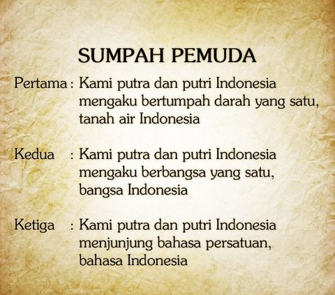 33 Kata-kata Hari Sumpah Pemuda, Inspiratif dan Penuh Semangat Perjuangan