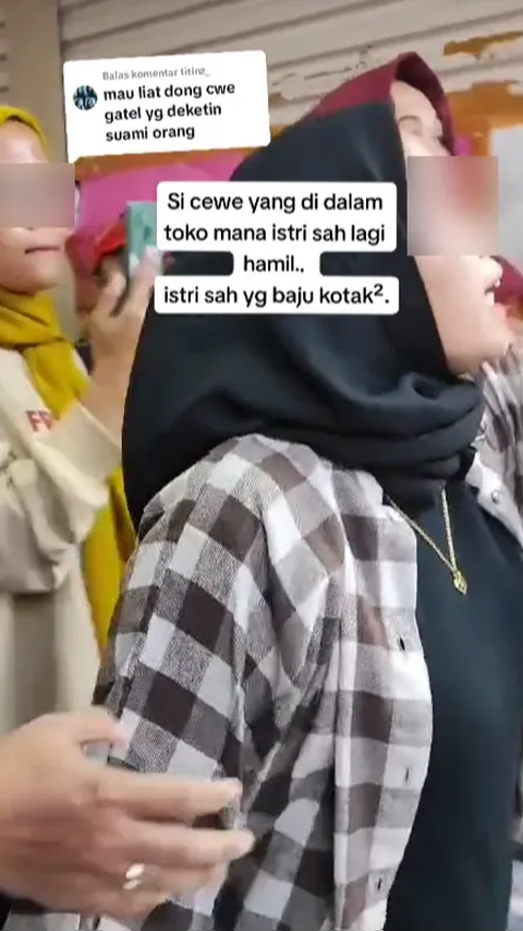 Tanah Abang Rame Lagi! Bukan karena Pembeli, Kali Ini Gegara Viral Video Istri Sah Labrak Selingkuhan Suami