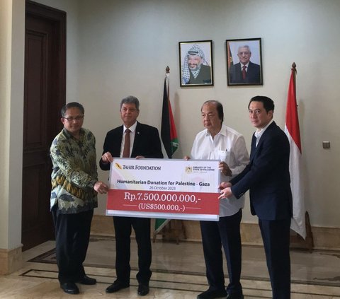 Dato Sri Tahir Donates Rp7.5 Billion for Hospitals and Children in Gaza, Palestine