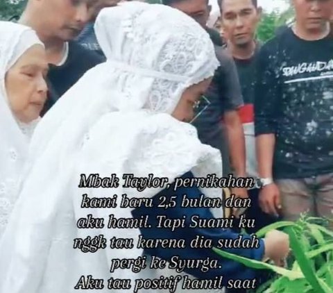 Kisah Pilu Istri Tahu Hamil Saat Suami Sedang Dikafani, Baru 2,5 Bulan Menikah