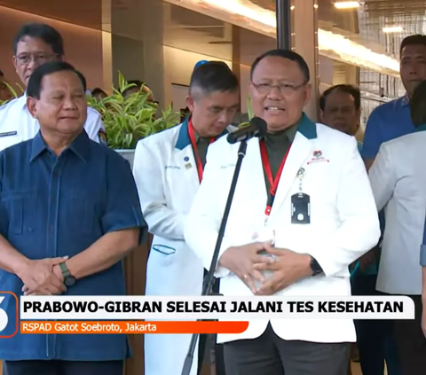 Prabowo Undergoes Health Test: I'm a Former Kopassus but Afraid of Injections, Better to Parachute 10 Times