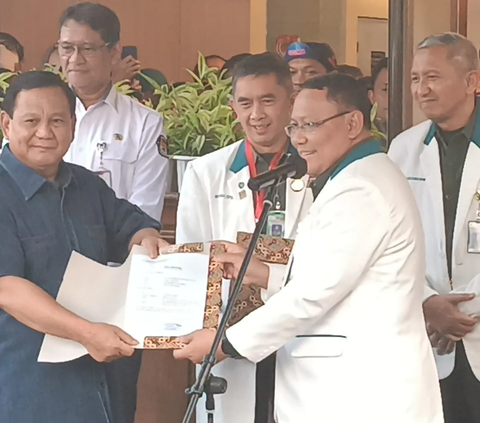 Usai Jalani Pemeriksaan Kesehatan, Prabowo: Saya Mantan Kopassus Tapi Takut Disuntik Jarum