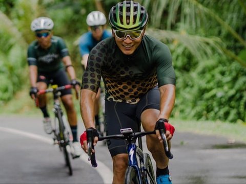 Momen Saat Brigjen Pol Sabilul Alif Gowes, Sempatkan Olahraga Saat Senggang