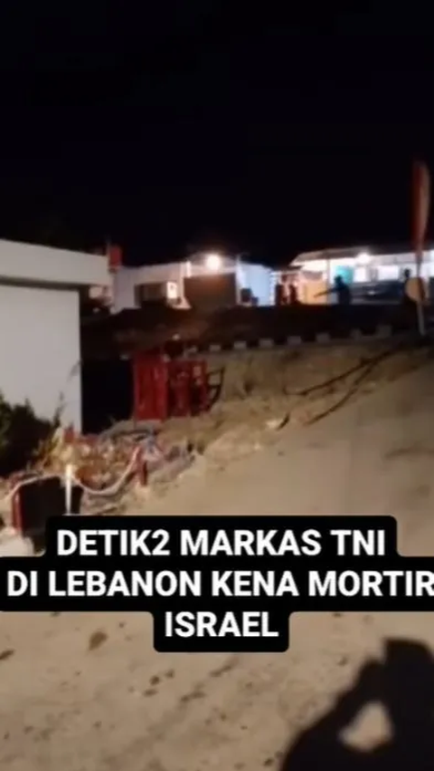 Bukan Mortir Tapi Flare, Benda yang Jatuh Kena Markas TNI di Lebanon