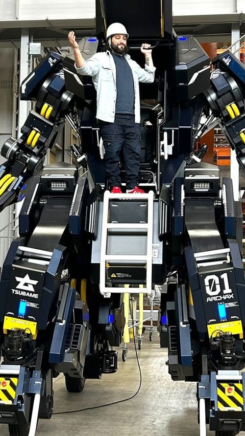 Perusahaan Jepang Jual Robot yang Bisa Dikendarai Manusia Seperti di Film Gundam, Harganya Murah