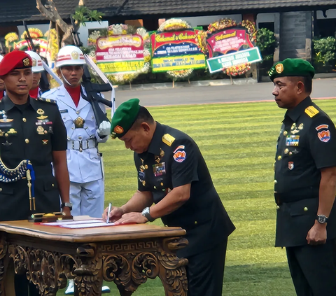 Sertijab Kasad, Jenderal Agus Subiyanto Resmi Pimpin TNI Angkatan Darat