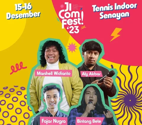 Jicomfest 2023 Will Be Held at Tennis Indoor Senayan, Are You Ready to Laugh?