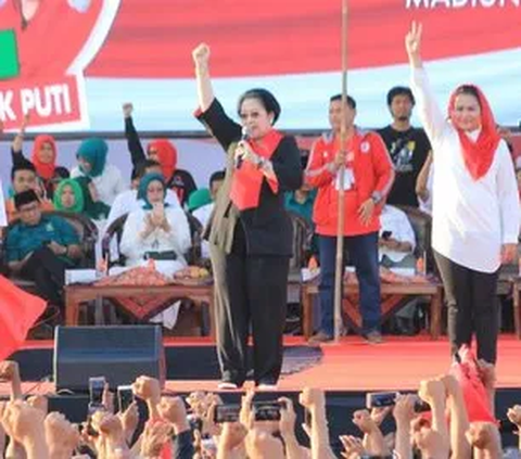 Video Lawas Megawati Soekarnoputri di Kampanye PDIP Tahun 2004, Lincah & Sumringah Joget Bareng Kader