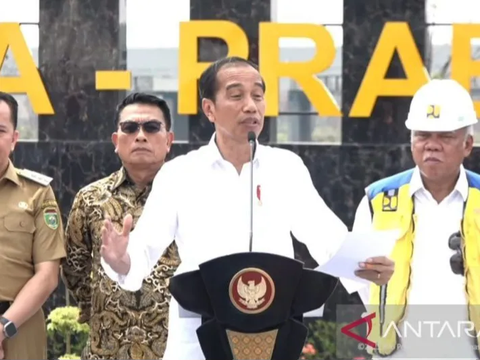 Jokowi Cek Perbaikan Jalan Rusak di Lampung Tengah: Sudah Mulus, Bisa Tidur di Mobil