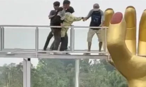 Fakta Baru Insiden Lantai Jembatan Kaca di Banyumas Pecah, Belum Kantongi Izin Disporapar Jateng