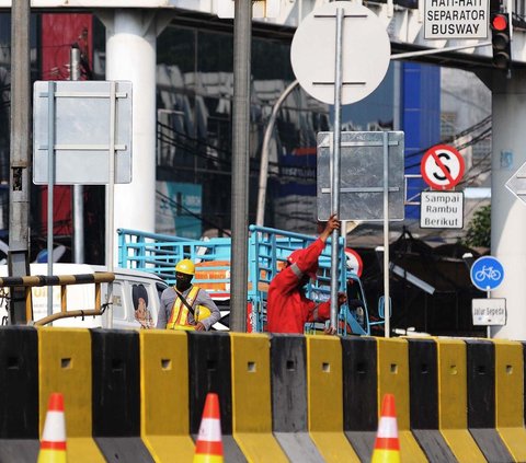 FOTO: Proyek LRT Jakarta Rute Velodrome-Manggarai Akan Dibangun Selama 3 Tahun