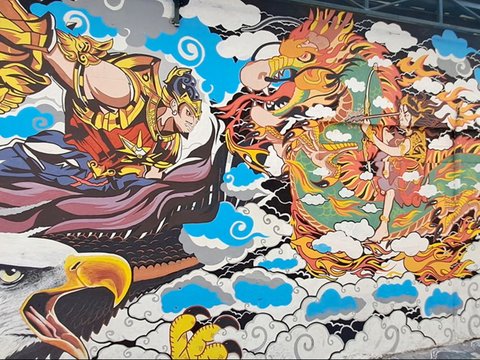 Melihat Kampung Wisata Mural di Suryatmajan Yogyakarta