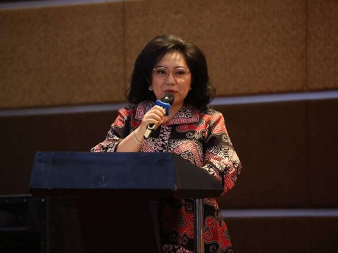 Rita Dondokambey Beri Materi di Bintek TP PKK Boltim, Minta APBDes Dapat Bantu Program di Desa