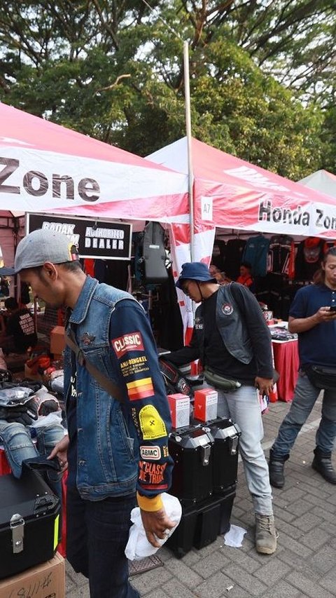 Honda Bikers Day ajang kumpul setelah vakum 3 tahun akibat pandemi Covid-19. 