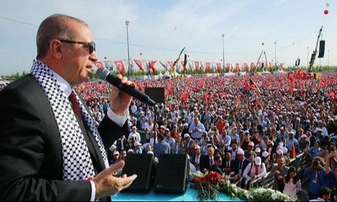 Erdogan Sebut Israel adalah Penjajah, Bukan Negara & Tuding Barat Berusaha Provokasi Perang Salib di Palestina